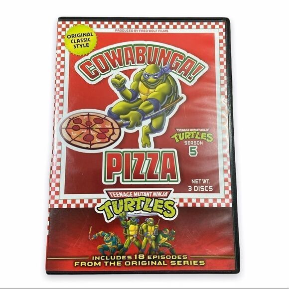 Tmnt Teenage Mutant Ninja Turtles DVD lot bundle - Picture 2 of 14